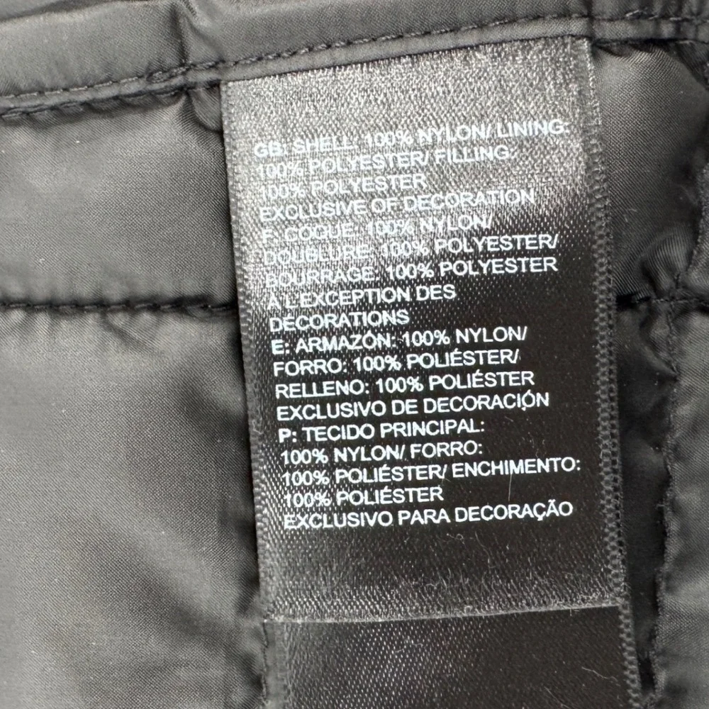 The North Face Mens ThermoBall Eco Vest Black Quilted Puffer Large NF0A3Y3N